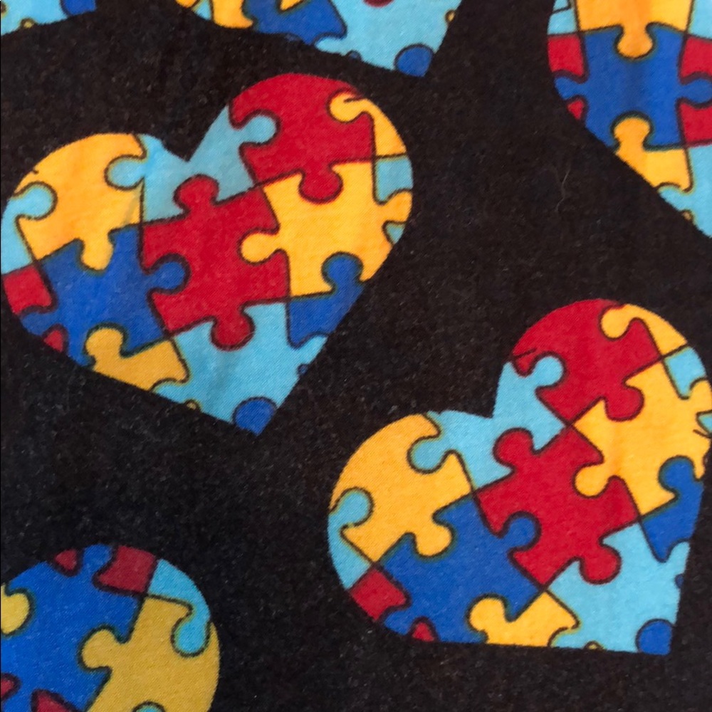 🧩LuLaRoe Puzzle Autism Tween Leggings🧩